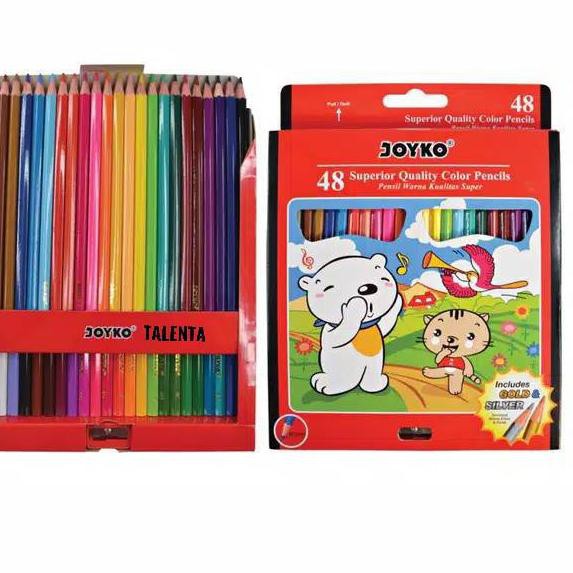 

PENSIL WARNA JOYKO 48 Warna Panjang