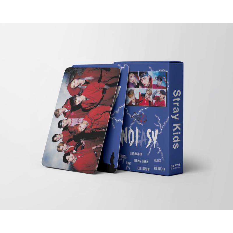 54pcs Kartu Lomo Foto Album Kpop Stray Kids No Easy 2021