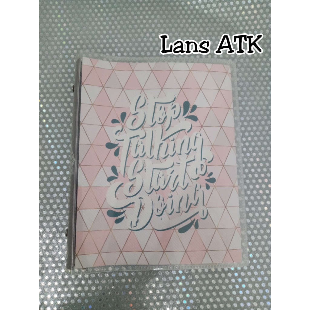 Binder Note A5 6007 Ring Besi / Ring Binder +Loose Leaf