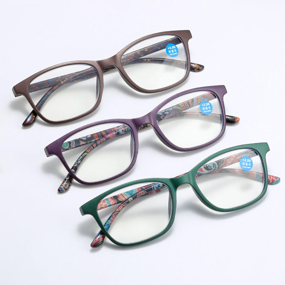 Mxbeauty Dicetak Kacamata Presbyopic Fashion Anti Cahaya Biru Blocking Eyeglasses Resin Pria Wanita Kacamata Anti Radiasi Untuk Wanita Sale Kacamata Baca