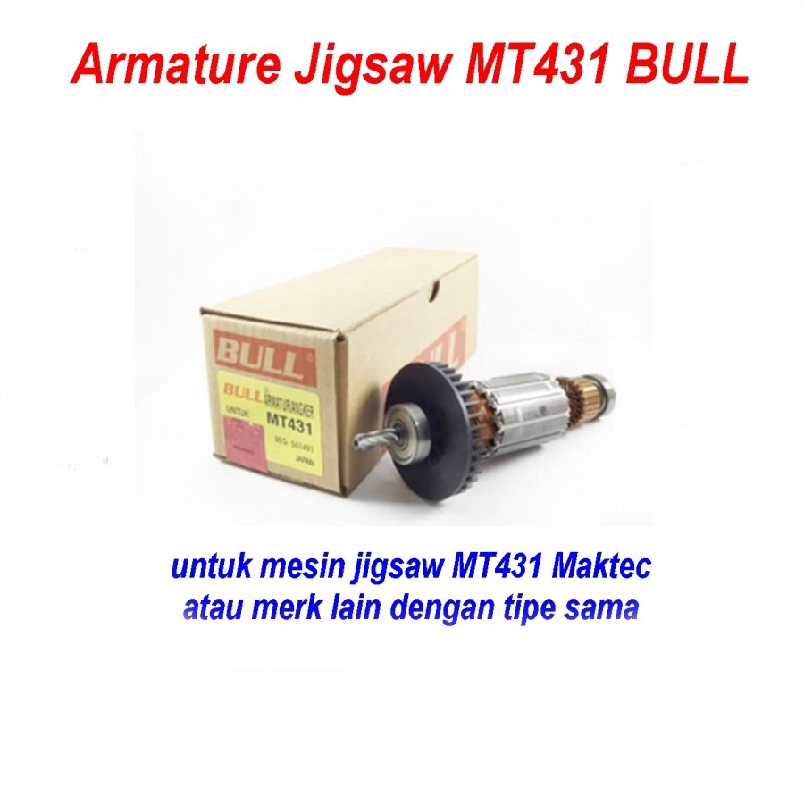 Armature Jigsaw Maktec MT431 Bull Angker Jigsaw Maktec MT431