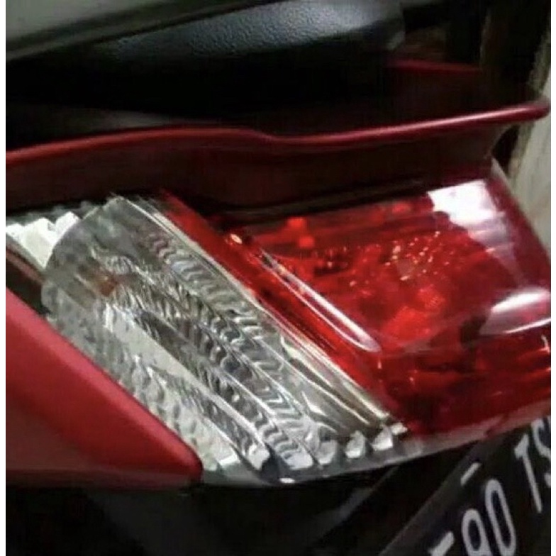 Ducktail Nmax Old Sirip Lampu Stop Nmax Old Cover Topi Lampu stop Nmax Old 2015-2019 Bisa