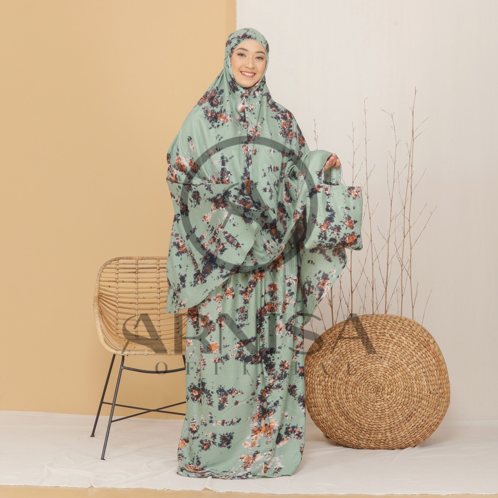 Mukena Dewasa Bali Tie Dye GRANITE Arnisa