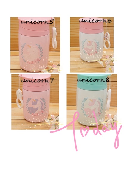 Termos Sup Unicorn Panas Dingin thermal 250ml TS001 souvenir kado