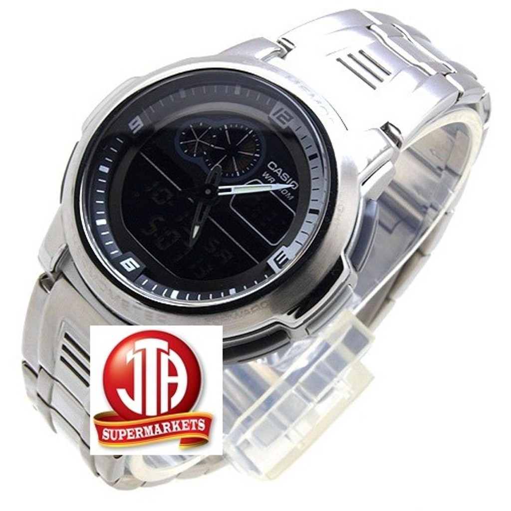 Jam Tangan Casio Original Pria AQF 102WD 1B