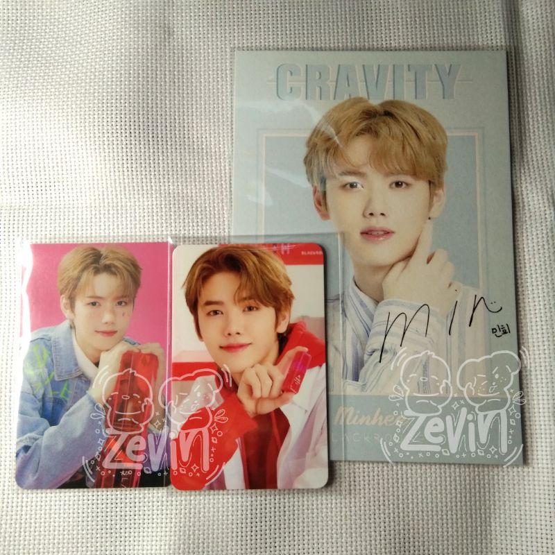 blackrouge photocard minhee