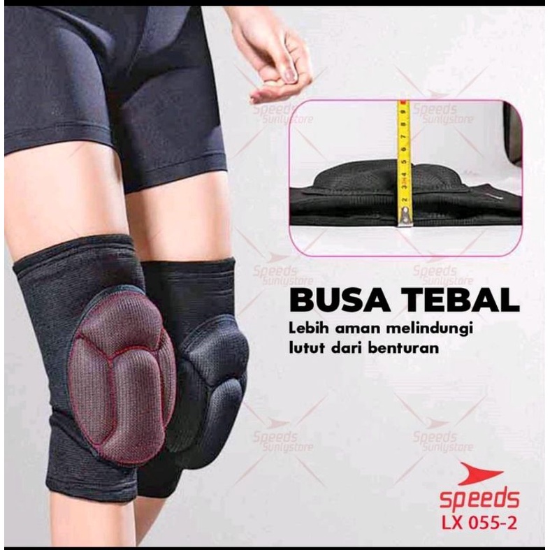 SPEEDS Pelindung Lutut untuk Perlengkapan Olahraga / KNEE SUPPORT