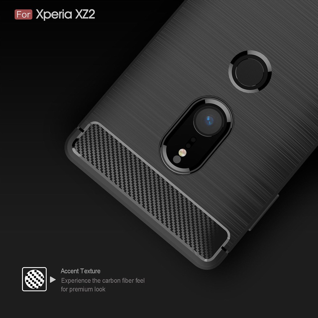 XZ2 CASE SONY XPERIA XZ2 CARBON FIBER ANTISHOCKPROOF