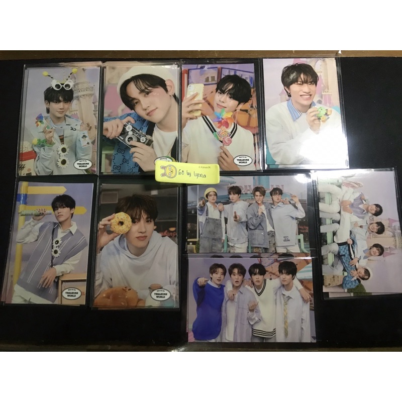 PHOTOCARD BINDER TREASURE WORLD | SUMMERCAMP TREASURE MEMBER SET