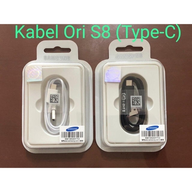 Kabel Data Ori Samsung Galaxy S8 Type C Original 100%