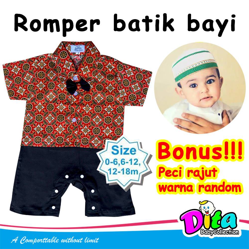 romper koko batik bayi romper koko bayi stelan koko anak