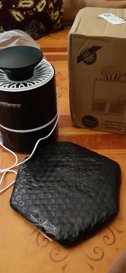 Perangkap Nyamuk Jebakan Lalat Kipas Lampu Led Uv Ultraviolet Elektrik