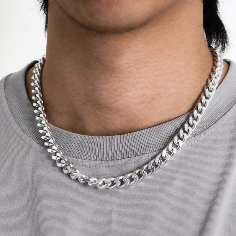 Soho Necklace - Punk Style, Stylish, Bold, Cuban Link Chain, Gift For Men