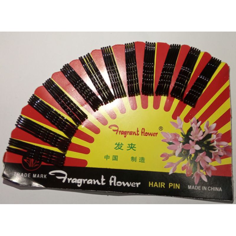 ~ PIYOSHI08 ~ Jepit Hitam Lidi Besar (12 Pcs) Jepitan Sanggul Rambut Hair Pins Murah AF188