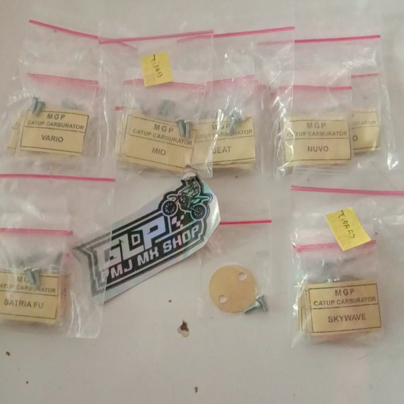 Koin Karburator Coin Catup Carbu Karbu MIO,NOUVO,VARIO,BEAT,SPIN,SKYWAVE,THUNDER,SATRIA FU,2,6MM,SCO