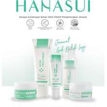 [Free POUCH] Paket Lengkap Hanasui Flawless Glow/ Acne Treatment Series