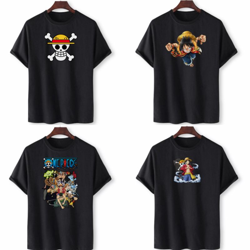 Kaos One Piece Best Seller | Kaos Anime | Kaos Luffy | Kaos Pria Wanita Unisex | Kaos Distro Premium | Kaos Katun Combed Adem