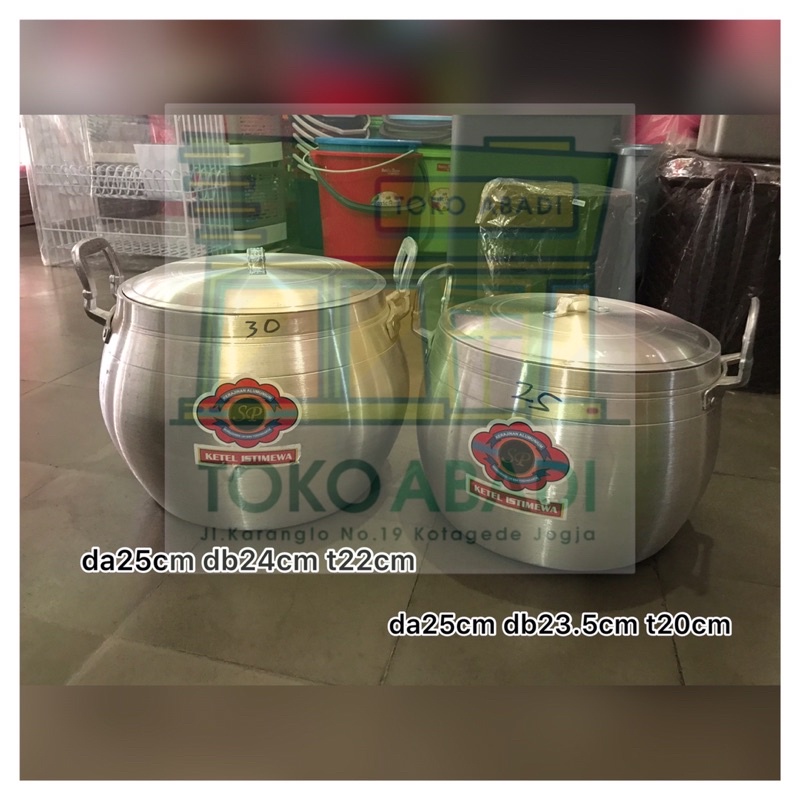 Ketel Kastrol Panci Nasi Liwet Istimewa No. 25