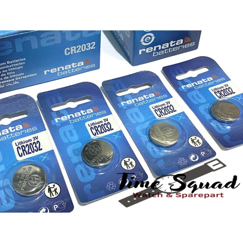 Jual BATERAI RENATA CR2032 BATERAI RENATA 2032 ORIGINAL | Shopee Indonesia