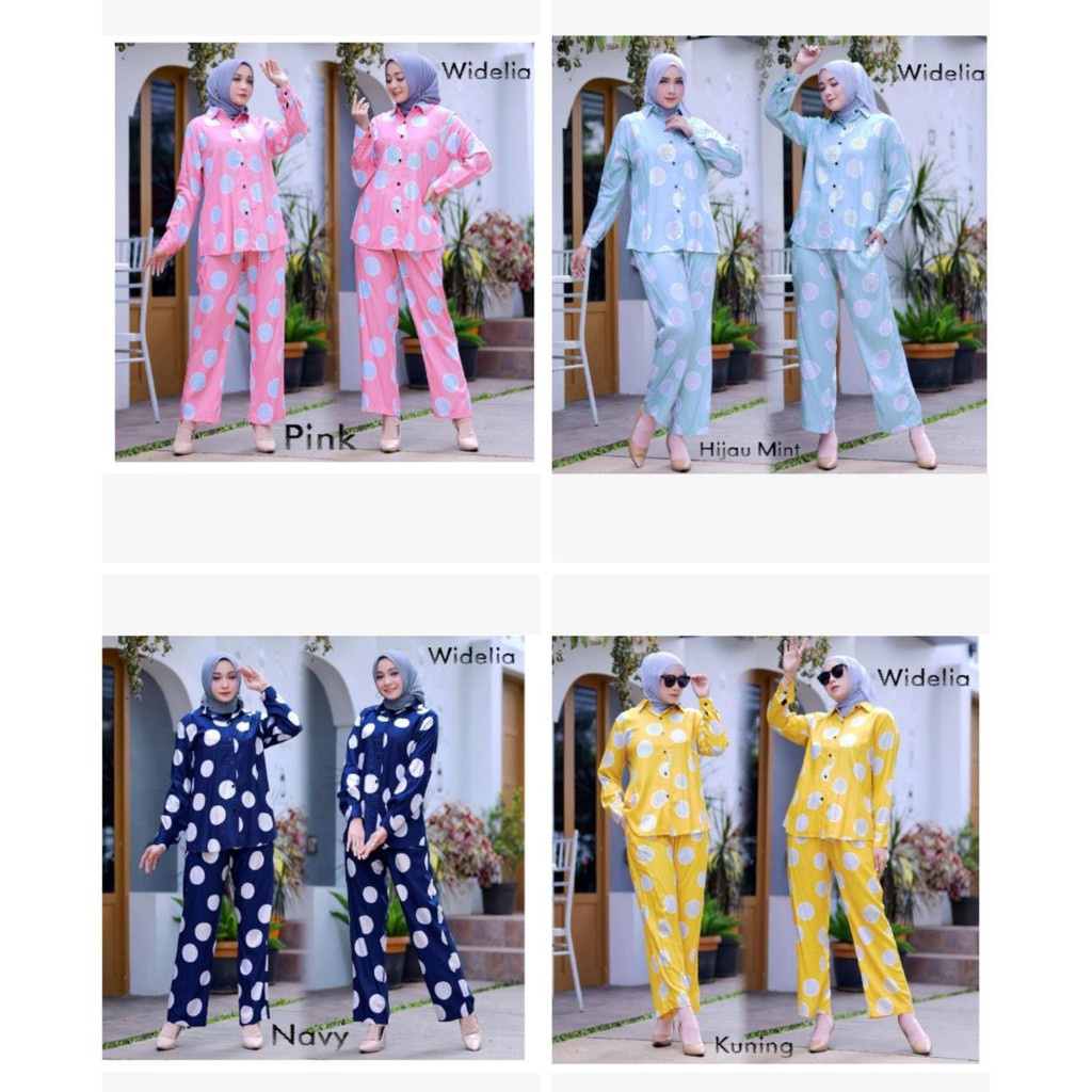 Setelan Rayon Motif Model Baru Size M, L, XL Setelan Rayon Set Baju Wanita Set Short