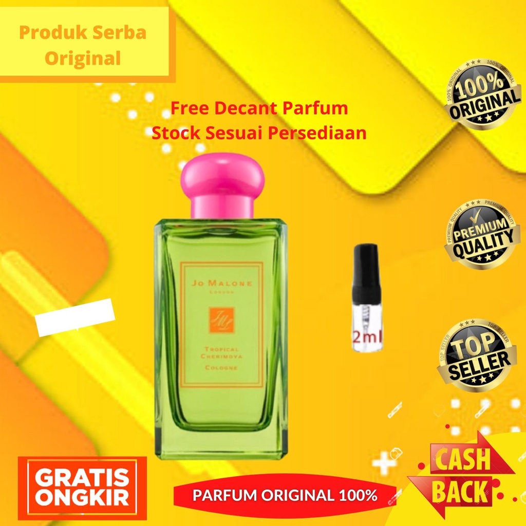 Parfum Parfume Perfume Perawatan Asli Original Pria Laki Laki Wanita Perempuan Jo Malone Tropical Ch