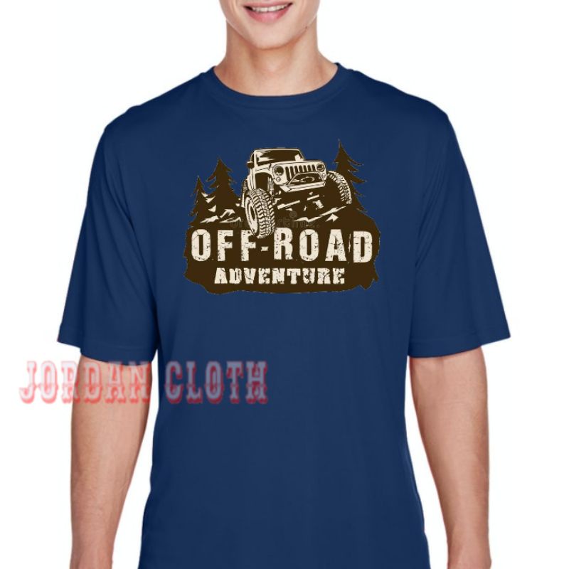 Tshirt Baju Kaos Jeep Offroad Adventure