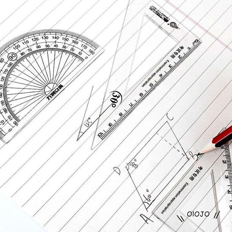 4pcs Penggaris Multifungsi Untuk Menggambar - ol2