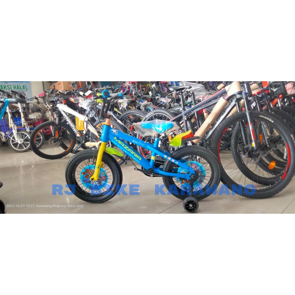 Sepeda BMX 16&quot; dan 18&quot; Mazara MZ-2266-6 Ban 3.0