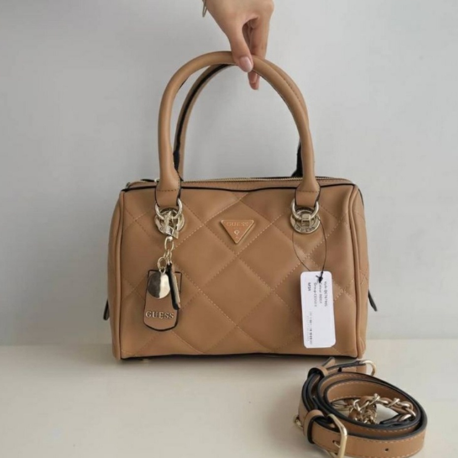 PGBAGS-SLINGBAG IMPORT/SELEMPANG WANITA GGS/GUESS CESSILY BOX SATCHEL PREMIUM#193900