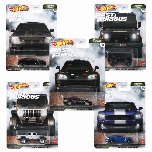 BEST SELLER | Diecast Hot Wheels Fast and Furious FLEET FNF LAND ROVER 90 JEEP GLADIATOR HONDA CUSTOM MUSTANG DODGE CHARGER