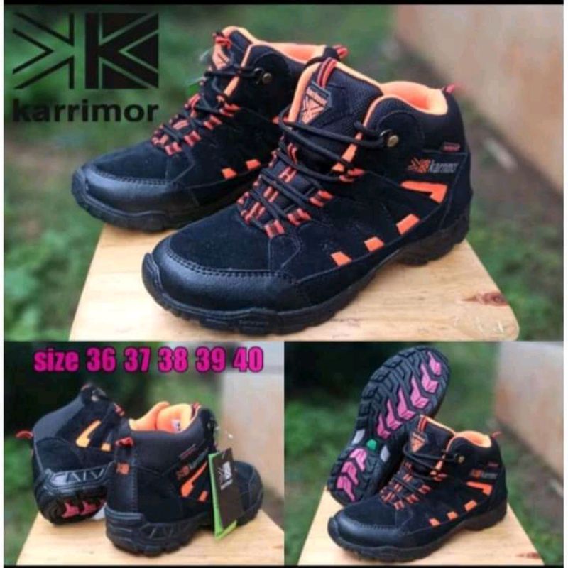 sepatu gunung original karrimor autdoor olahraga