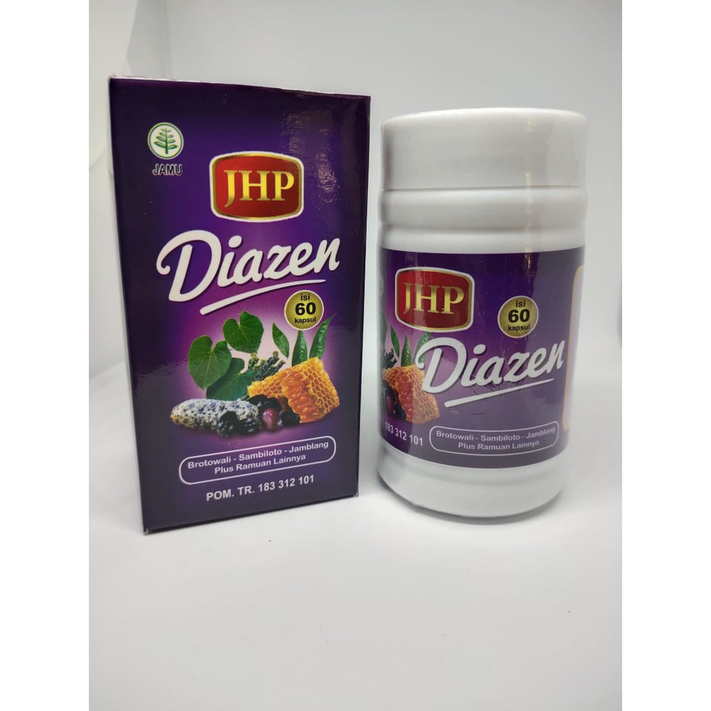 

Herbal Diazen JHP Sambiloto Brotowali & Jamblang isi 60 kapsul