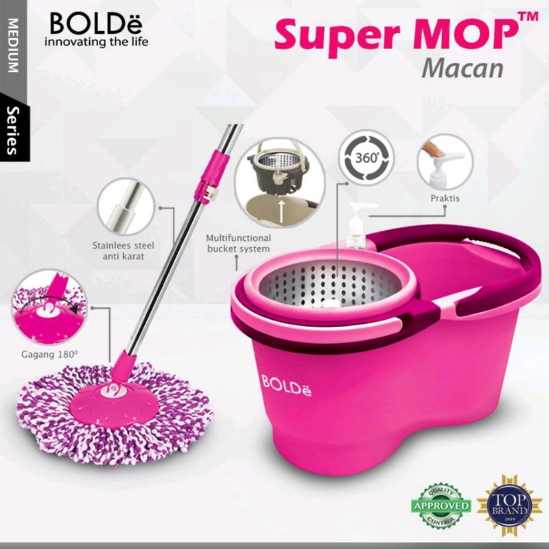BOLDE Super MOP MACAN STAINLESS