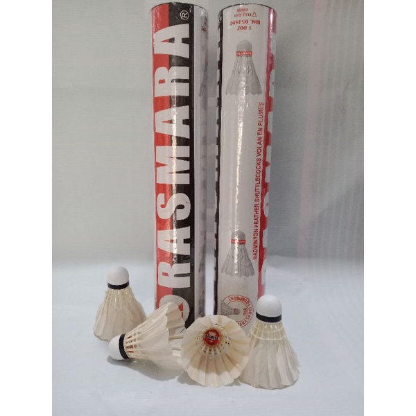 Shuttlecock/kok Badminton RASMARA, kok tumpul Qualitas  baik, kuat dan stabil