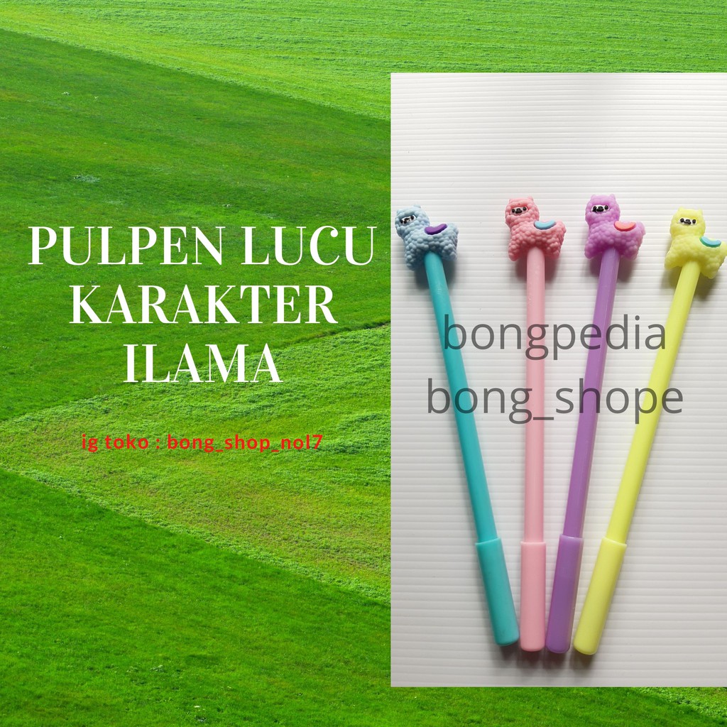 

Pulpen Lucu Karakter Llama Ilama|Pen Lucu Karater Llama Ilama|Ballpoint Lucu Llama Ilama