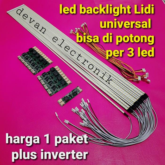 Backlight Tv Led Lidi Strip Universal Multi Plus Inverter Lampu Tv Led