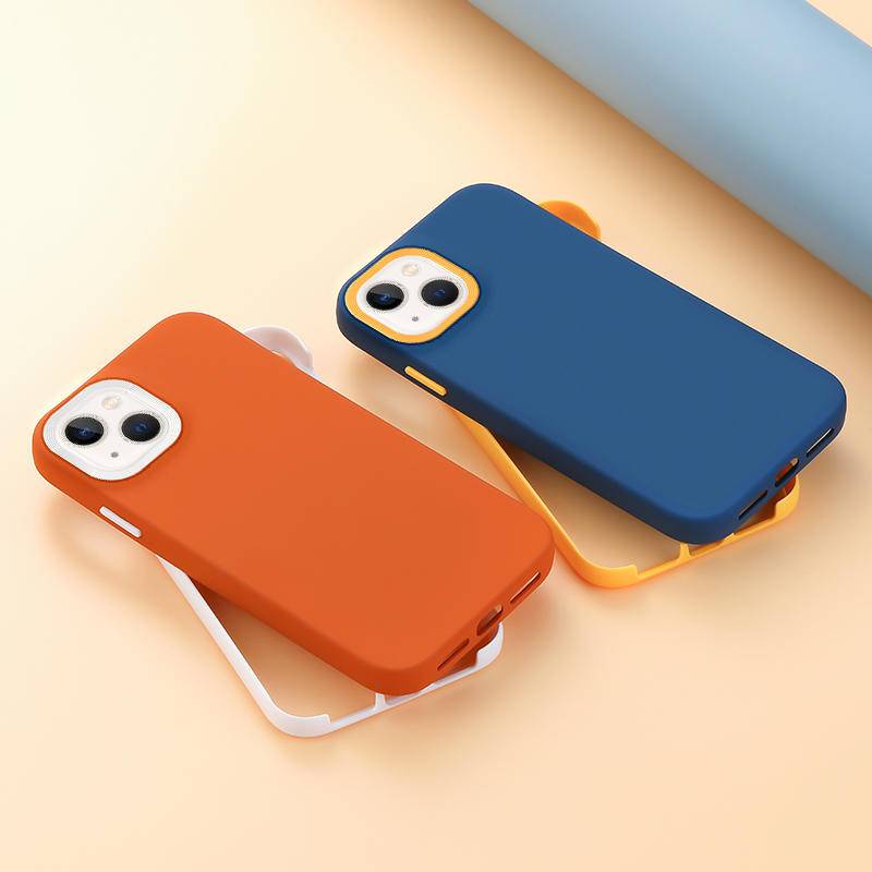 3 in 1 Soft Case Pelindung Lensa Bahan Silikon Untuk iPhone 13 12 11 Pro MAX X XS MAX XR SE 2022 2020 7 8 Plus