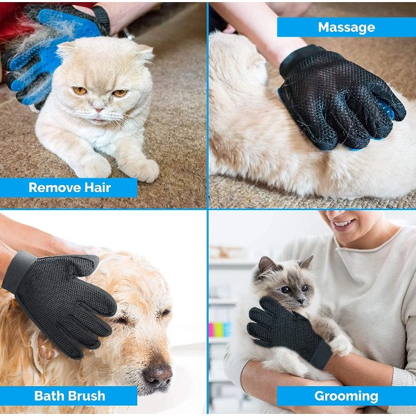 1 Pasang Pet Massage Glove Sarung Tangan Pijat Hewan Peliharaan