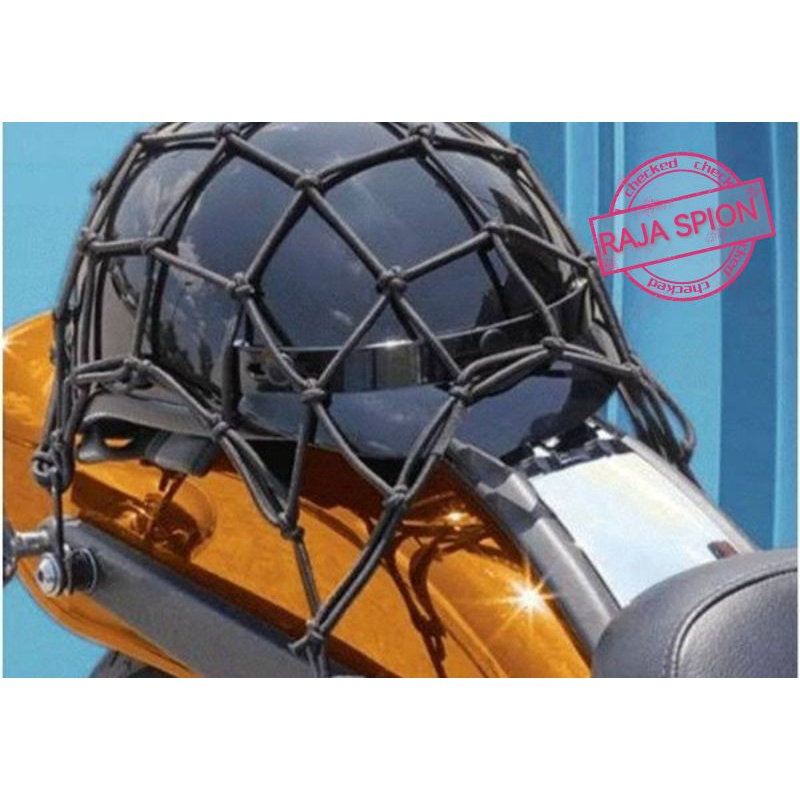 jaring helm jumbo/jaring barang motor jumbo/jaring helm tebal