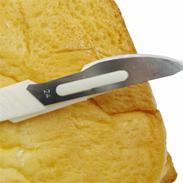 bread lame cutter / french scoring knife / silet roti ujung lurus