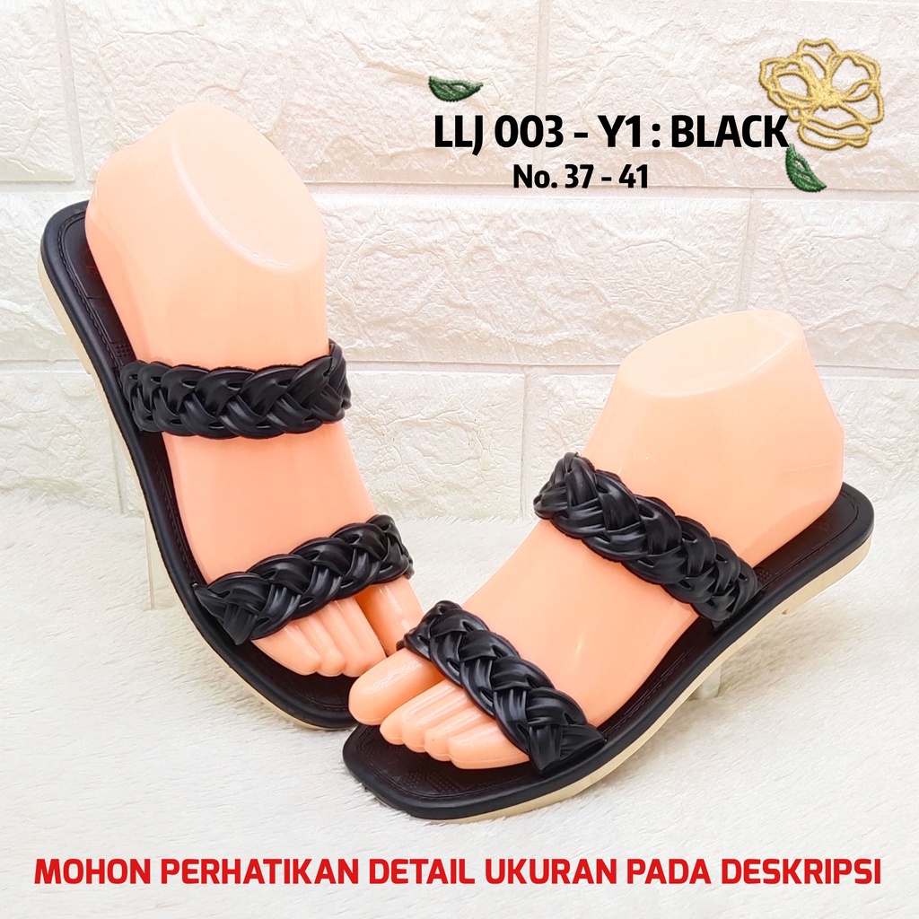 SANDAL BALANCE ORIGINAL 003 Y1 SLOP 2 TALI ANYAM CANTIK KUAT ELASTIS ANTI SLIP