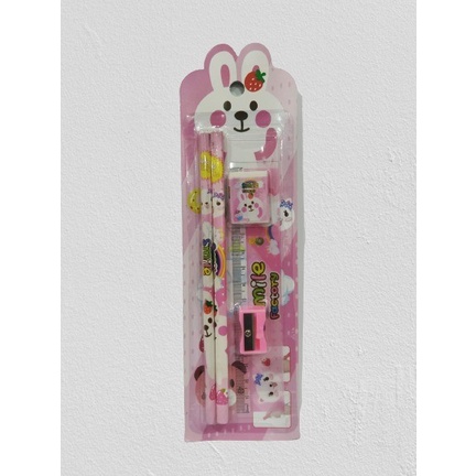 

Terlaris SET ALAT TULIS SEKOLAH 5 IN 1 KARAKTER LUCU [SANTUNKU] - KELINCI PINK