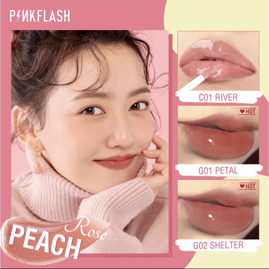 PINKFLASH OhMyPinkflash OhMyGloss Moisturising Plumpmax High Shimmer Lip Gloss