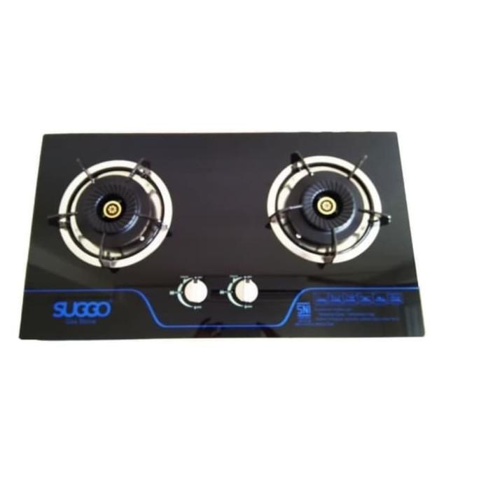 Kompor Tanam SUGGO 2 Tungku Gas-Gas/Kompor Tanam Suggo SG-208 Star Seller