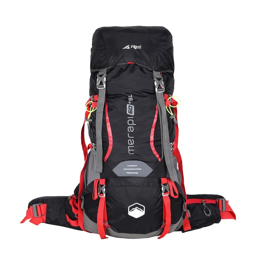 Tas Keril Rei Merapi 60+5L Arei Tas Carrier Gunung Hiking Outdoorsport