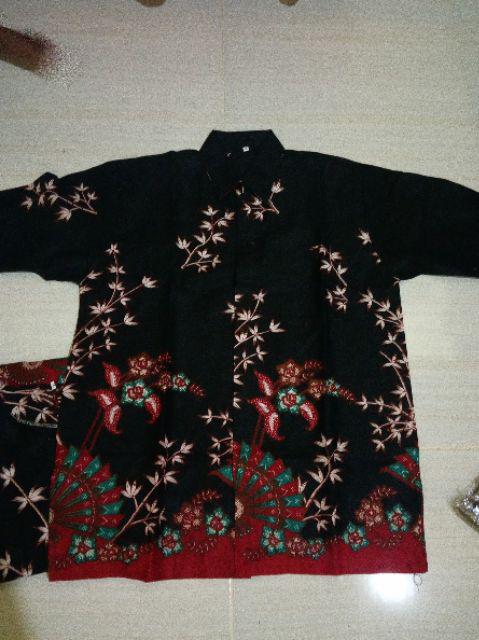 Risnala Couple - Rn Ruffle Batik Couple Ori Jengjeng Jowi Garansi Termurah Shopee - Batik Modern Pkl