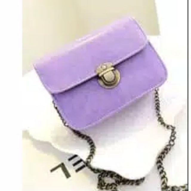 BV• TS243 Tas pundak mini retro retro packet chain mini shoulder bag tas import grosir COD