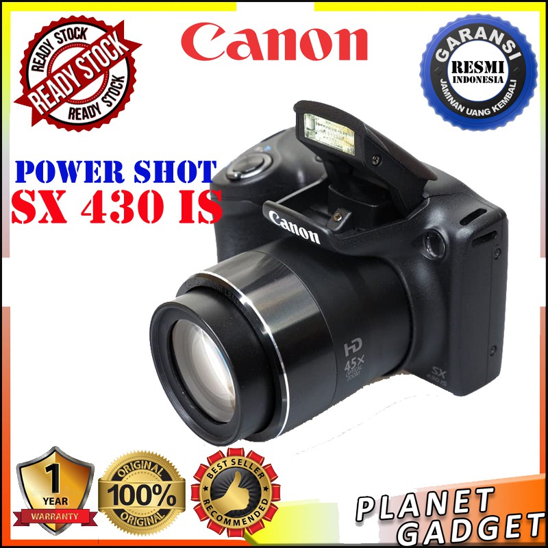 Canon PowerShot SX430 IS Kamera Prosumer - Standard Box