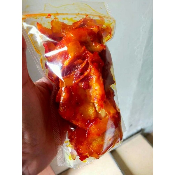 

KERIPIK SINGKONG PEDAS MANIS HOMEMADE / KEMASAN POUCH