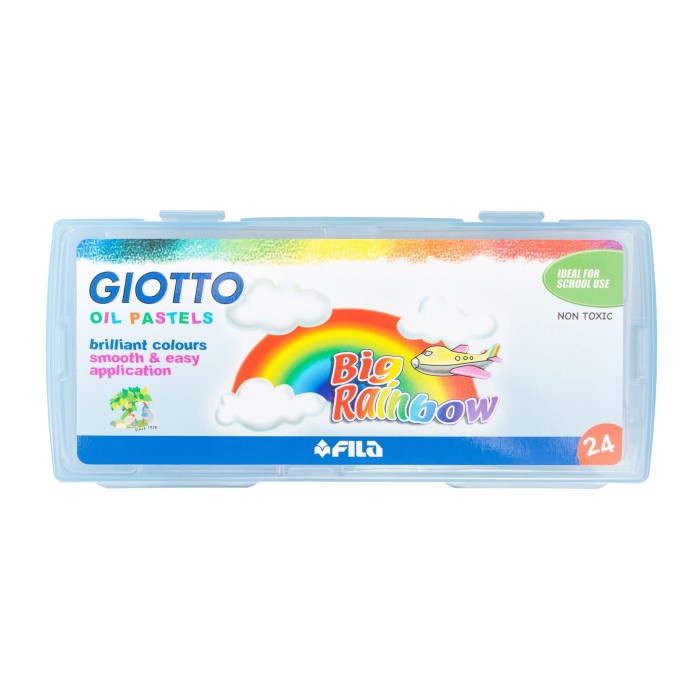 

Pastel Giotto Oil Case Pastel 24 Colors